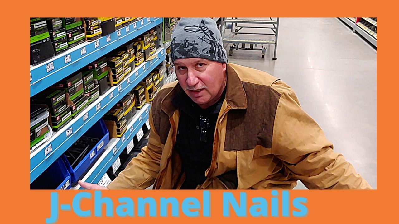 Metal Skirting – What Nails To Use for J-Channel